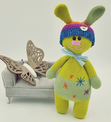 Crochet Pattern Snuggly Bunny "Matti"
