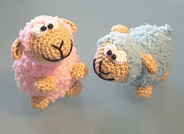 Schäfchen - Häkeln