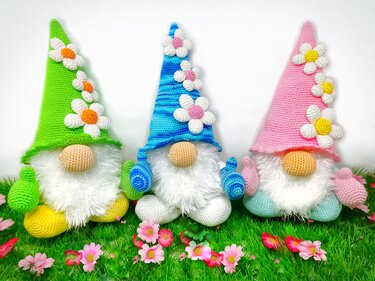 Frühlingswichtel - Häkelanleitung von Diana´s kleiner Häkelshop