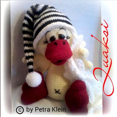 Häkelanleitung Amigurumi / Quaksi, die müde Ente