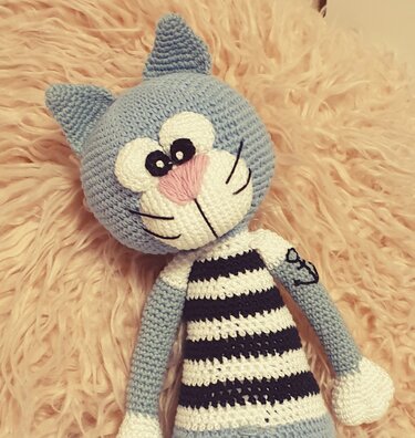 Kater Fritz - Häkeln