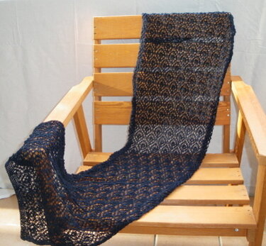 Anleitung Lace-Schal "Adamas" - Stricken