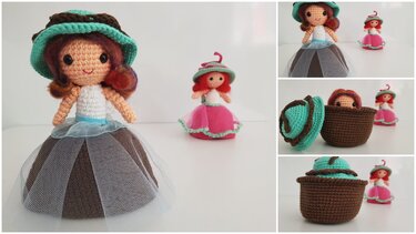 Amigurumi Cupcake Baby Doll Pattern - Crochet