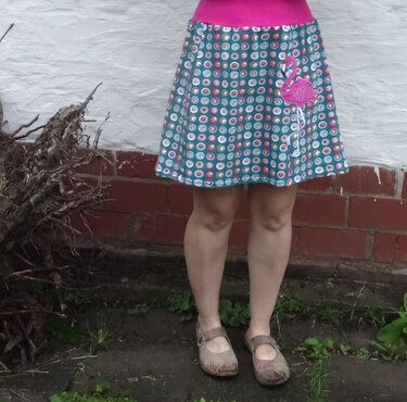 Rock "Kirstin" nähen Gr 32 - 58 in 3 Längen Schnittmuster + Anleitung