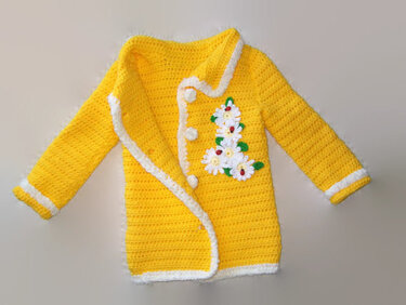 Girls Crochet Sweater Pattern