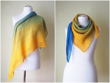 Trilogy Stricktuch beidseitiges Muster **Anfängergeeignet** - Stricken