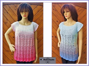 Häkelanleitung Tunika "Happy"