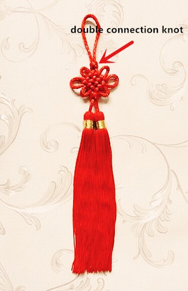 Chinesische Knot Grundkurs --- Doppelter Verbund Knoten - Basteln