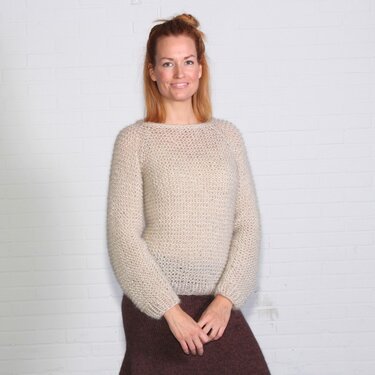 Rechts gestrickter Pullover - Bild 2