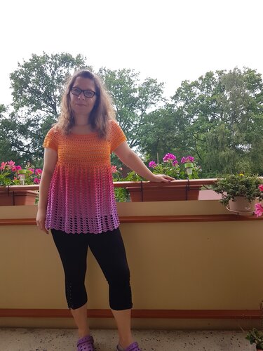 Häkelanleitung Tunika/ Kleid "Acacia" für Groß und klein