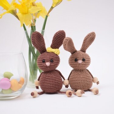 Easter Bunnies - Small - Crochet