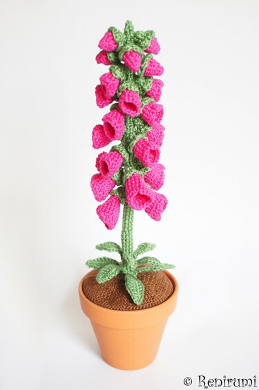 Crochet pattern Foxglove