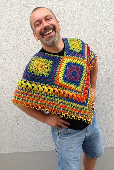 ☆☆☆ Blume des Lebens Poncho ☆☆☆ - Bild 2