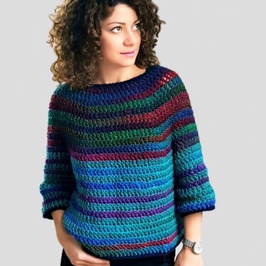 Delighted Sweater - Crochet