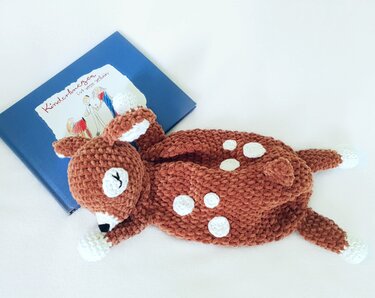 Häkelanleitung Schmusetuch Rehkitz