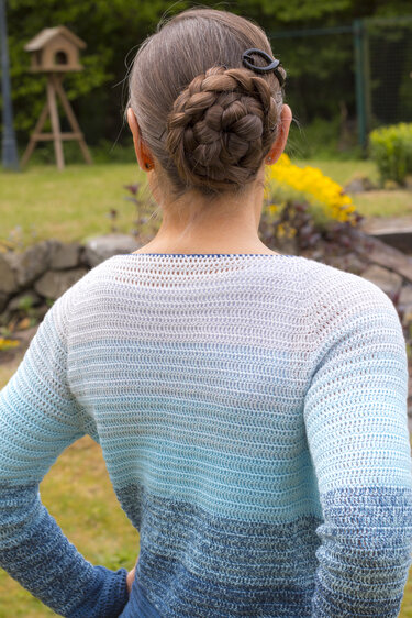 "My Bobbel Cardi"  - Häkeljacke mit perfekter Passform - Größe selbst anpassen - Bild 18
