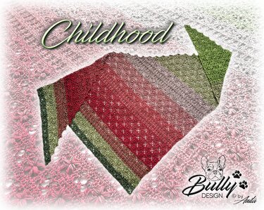 Childhood - Das frühlingsfrische 3eckstuch - Häkeln