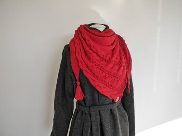 Strickanleitung - Dreieckstuch LUNI - No.204