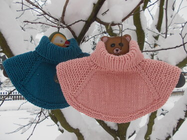 Schalkragen für Kleinkinder - Stricken