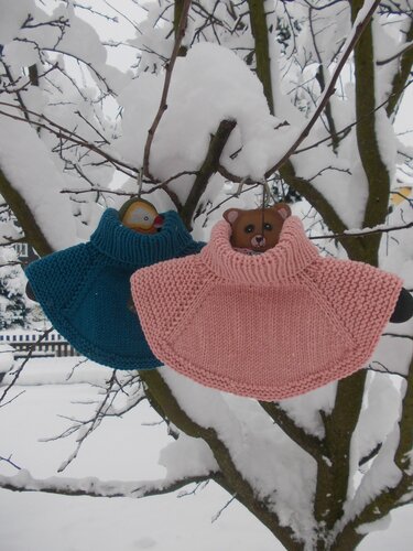 Schalkragen für Kleinkinder - Stricken