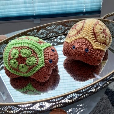 Mario der Marienkäfer gehäkelt mit African Flowers - Häkeln