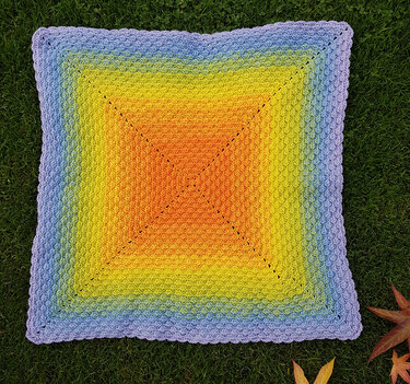 3d Decke Kuscheleinheit quadratisch/rechteckig - Häkeln