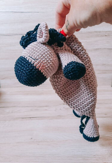 Schmusetuch "Schmuse - Pferd" - Bild 4