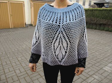 Anleitung Poncho " Summertime " - Häkeln