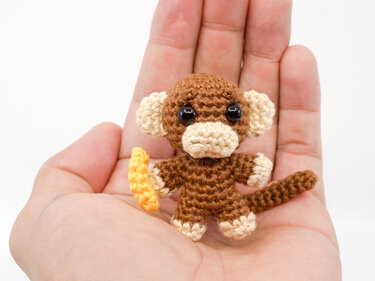 Amigurumi Mini Noso Monkey Crochet Pattern