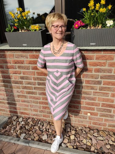 Anleitung Azalee Ballonkleid mit großen Taschen von 34 - 46 - Bild 5