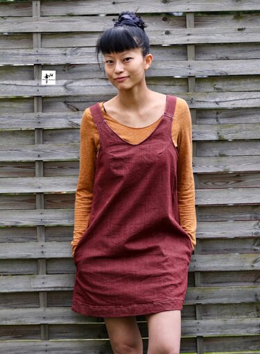 PDF-Schnittmuster Latzkleid Kendra – Feminines Design mit V-Ausschnitt - Bild 6