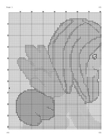 Gemini angels cross stitch pattern - Embroidery