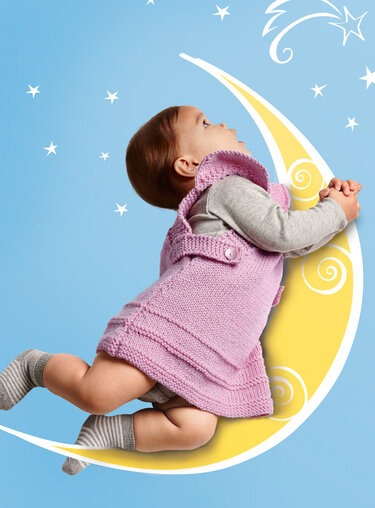 Strickanleitung: Baby-Tunika Amidala