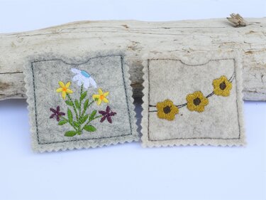 Stickdatei Schokohülle ITH kleine Schokohülle SET 14 Motive - Sticken