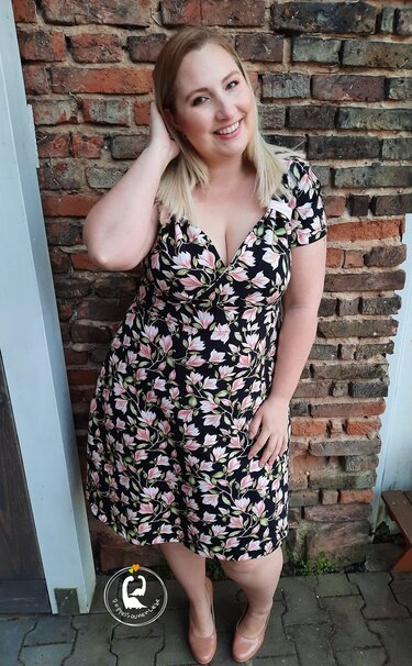 Kleid La Bomba – PDF Schnittmuster |  Wickelkleid in den Größen 32-50 - Bild 15