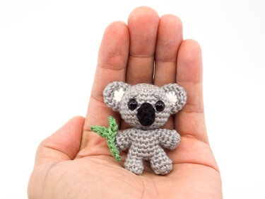 Amigurumi Mini Noso Koala Crochet Pattern