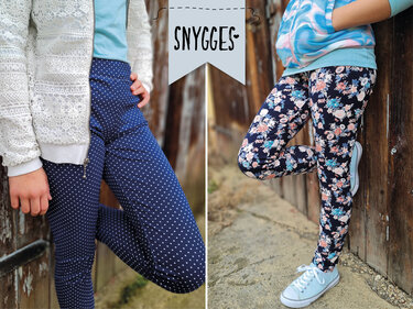 Leggings "Lena" (92-170 je 3 Weiten) - Schnittmuster und Anleitung - Bild 4