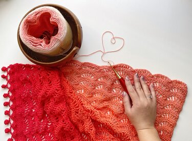 Pattern Carnë Shawl - Crochet