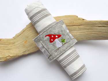 Stickdatei Geschenkanhänger Glück - Sticken