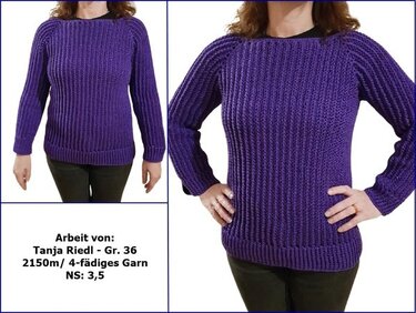 Häkelanleitung Pullover Max oder Maxima - Bild 12