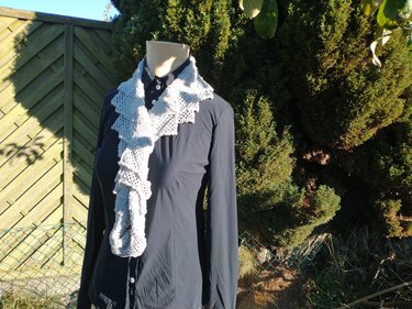 Anleitung geklöppelter Loop - Basteln