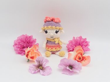 August Pixie- Crochet Amigurumi Doll Pattern