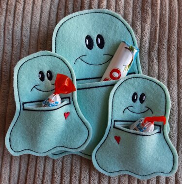 Stickdatei Gespenst ITH - Sticken