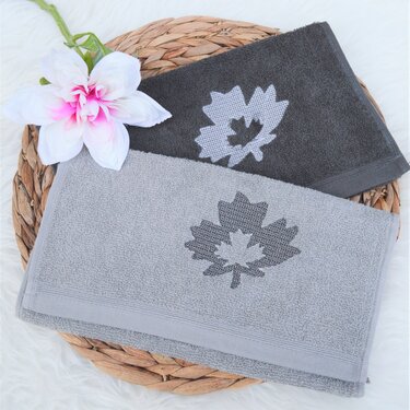 Stickdatei Blätter Herbst embossed - Sticken