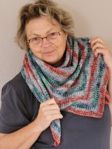 Dreieckstuch Herbstliebe - Bild 3