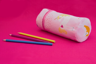 Stifterolle/Federtasche/Schlamper nähen – Nähanleitung & Schnittmuster