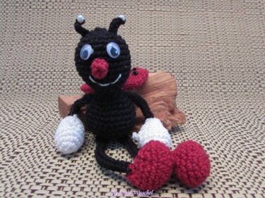 Marie Wuschelini Marienkäfer PDF Häkelanleitung