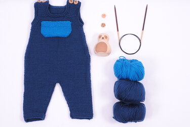 Anleitung Strampler Wunderkind in den Größen 50 bis 68 - Stricken