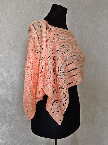 Knitting pattern scarf / shawl Meril