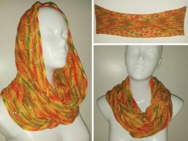 Free Knitting pattern moebius scarf Pippin